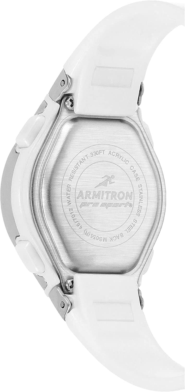 Armitron Sport Women's 45/7012 Digital Chronograph Resin Strap Watch - Image 4